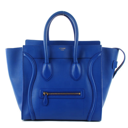 Celine Smooth Calfskin Mini Luggage Electric Blue 1 of 11