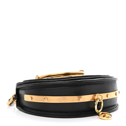 Chloe Calfskin Small Nile Bracelet Minaudiere Bag Black 4 of 13