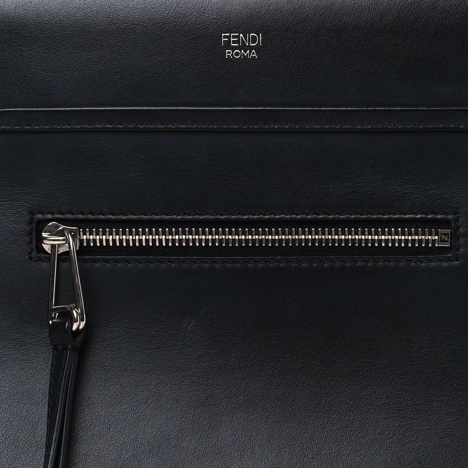 Fendi Vitello Century Opaco F is Fendi Small Runaway Satchel Black 6 of 9