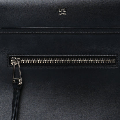 Fendi Vitello Century Opaco F is Fendi Small Runaway Satchel Black 6 of 9