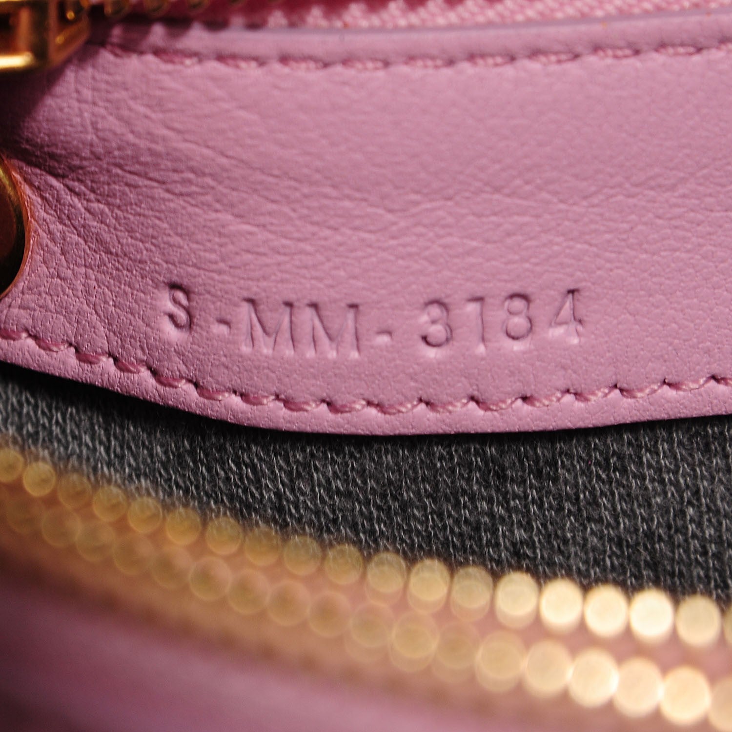 Celine Lambskin Large Trio Crossbody Bag Pink 9 of 9