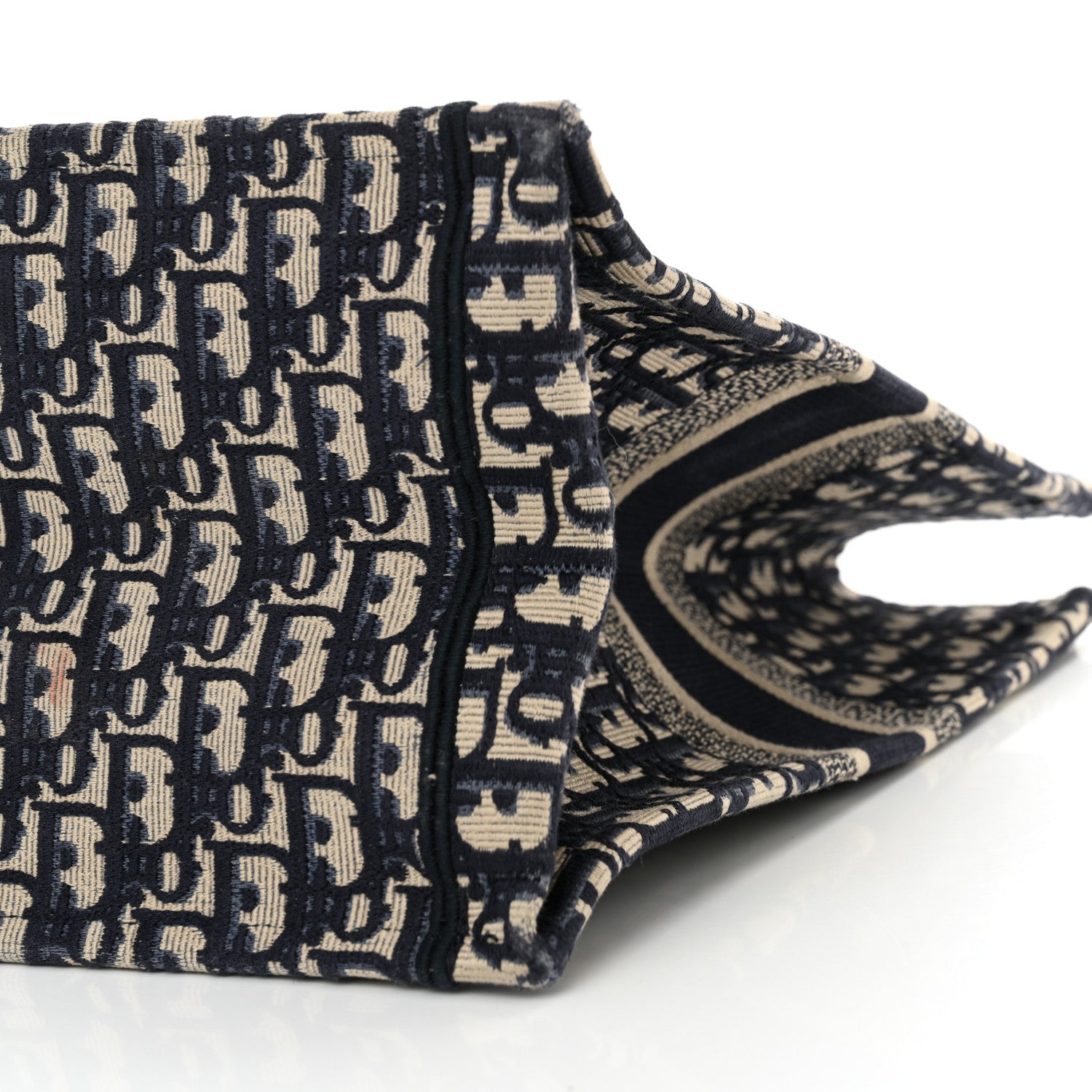 Christian Dior Oblique Large Book Tote Blue Multicolor 10 of 21