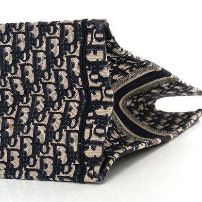 Christian Dior Oblique Large Book Tote Blue Multicolor 10 of 21