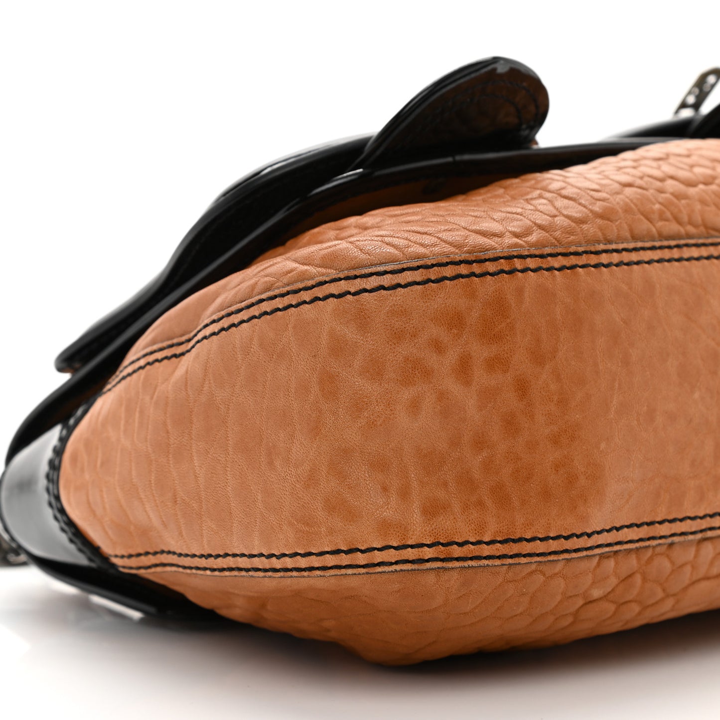 Nappa Patent B Bag Osso Black