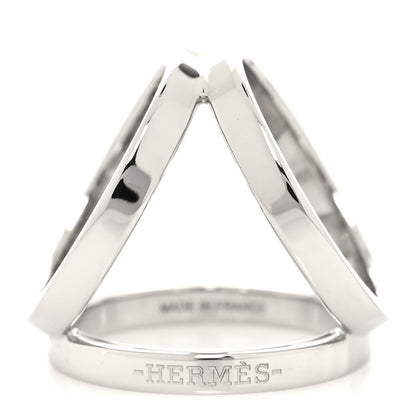 Hermes Palladium Trio Scarf Ring 1 of 5
