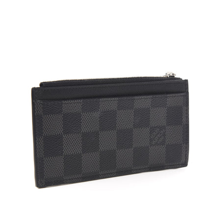 Louis Vuitton Damier Graphite Coin Card Holder 2 of 5