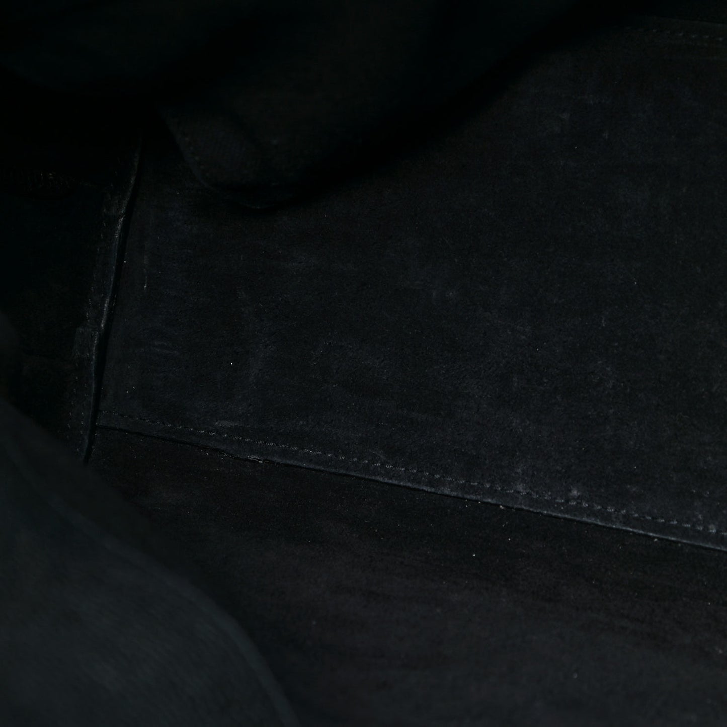 Grained Calfskin Small Supple Sac De Jour Black