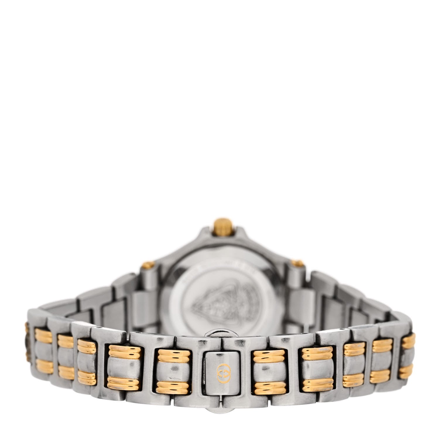 Gucci Stainless Steel 26mm 9040L Two Tone Quartz Watch Black 3 of 4