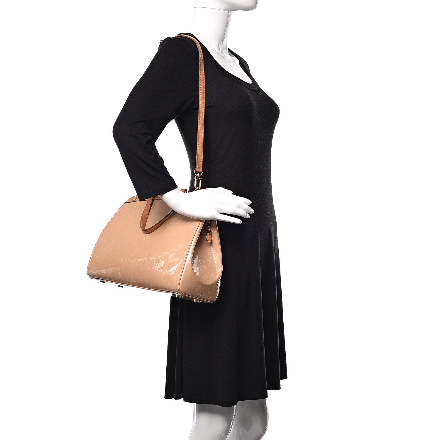 Louis Vuitton Vernis Brea MM Noisette 2 of 18