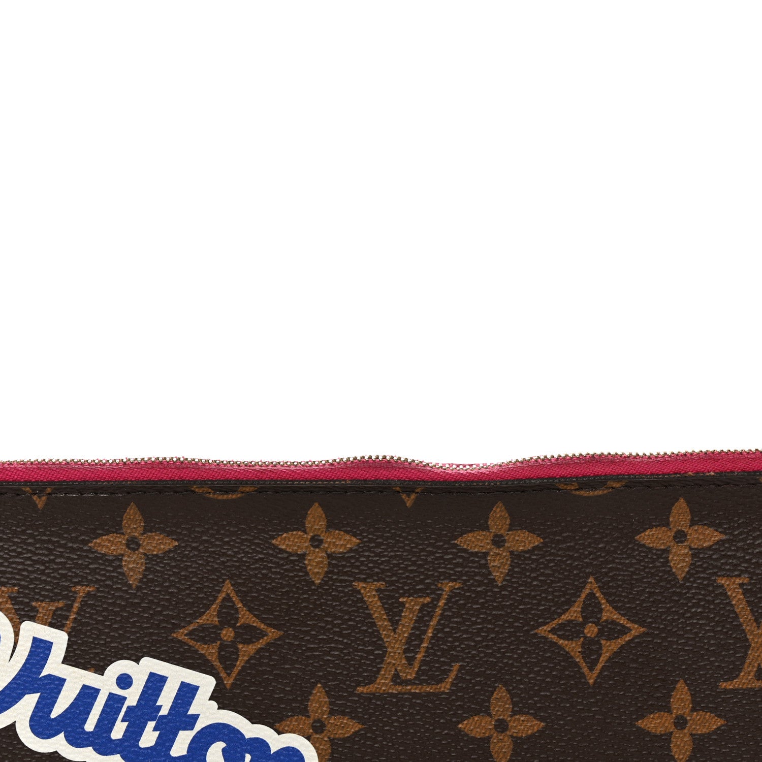 Louis Vuitton Monogram World Tour Neverfull MM GM Pochette 8 of 11