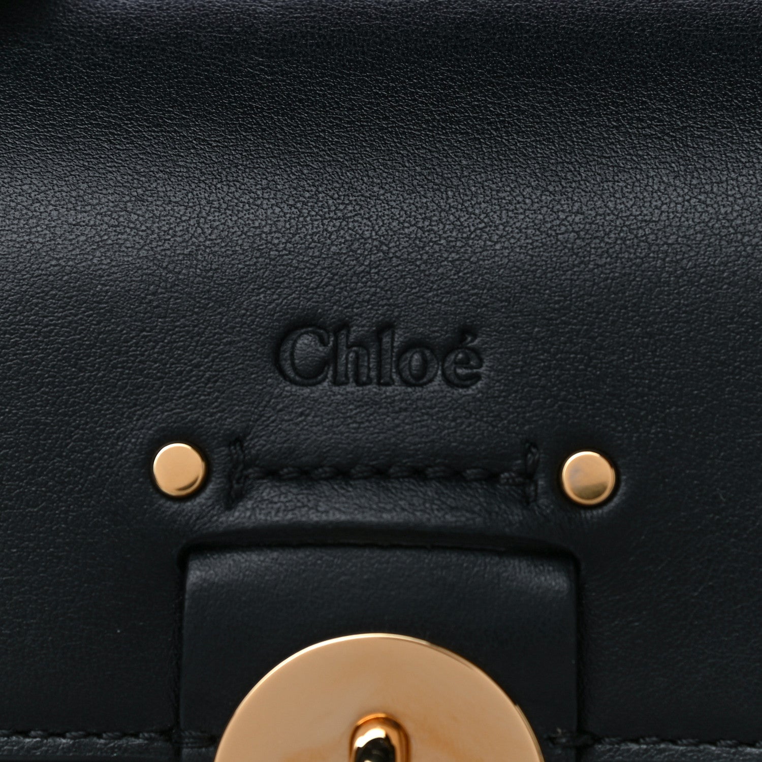 Chloe Calfskin Small Tess Bag Black 6 of 12