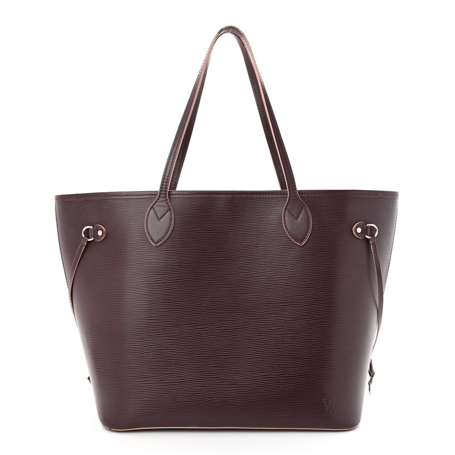 Louis Vuitton Epi Neverfull MM Prune Rose Poudre 3 of 18