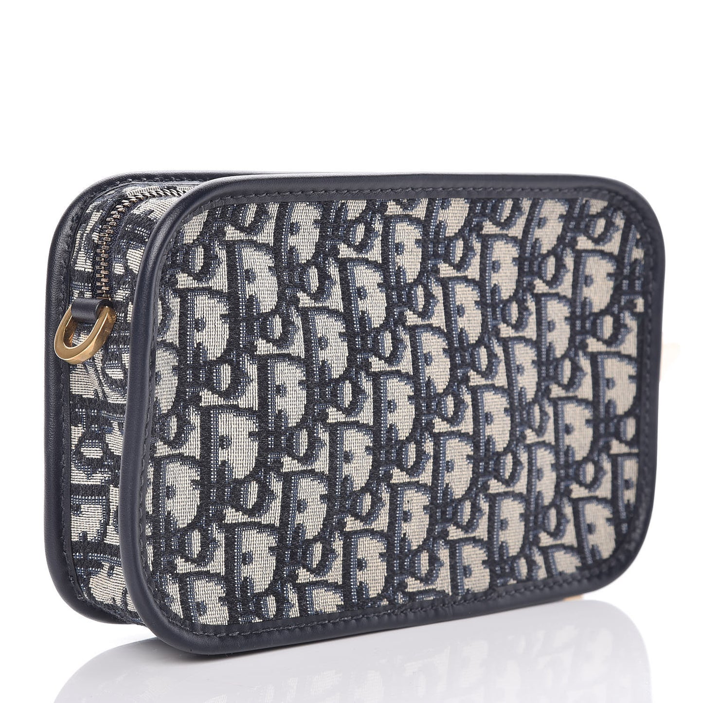 Oblique Diorquake Clutch Blue