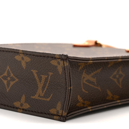 Louis Vuitton Monogram Petit Sac Plat 9 of 13