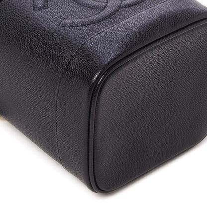 Chanel Caviar Vanity Cosmetic Case Black 5 of 8