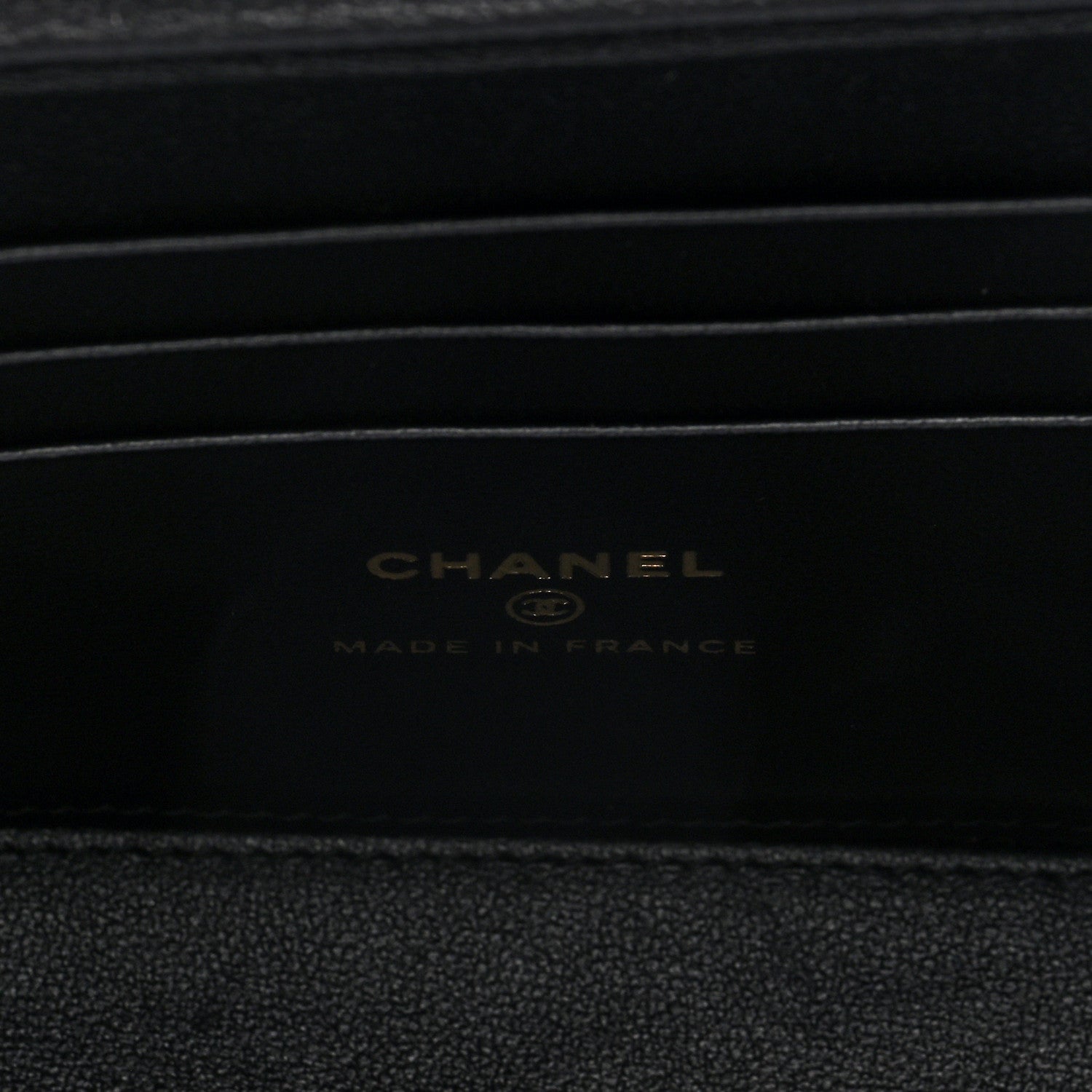 Chanel Lambskin Quilted Enamel Coco Casino Small Vanity Case With Chain Black 6 of 11