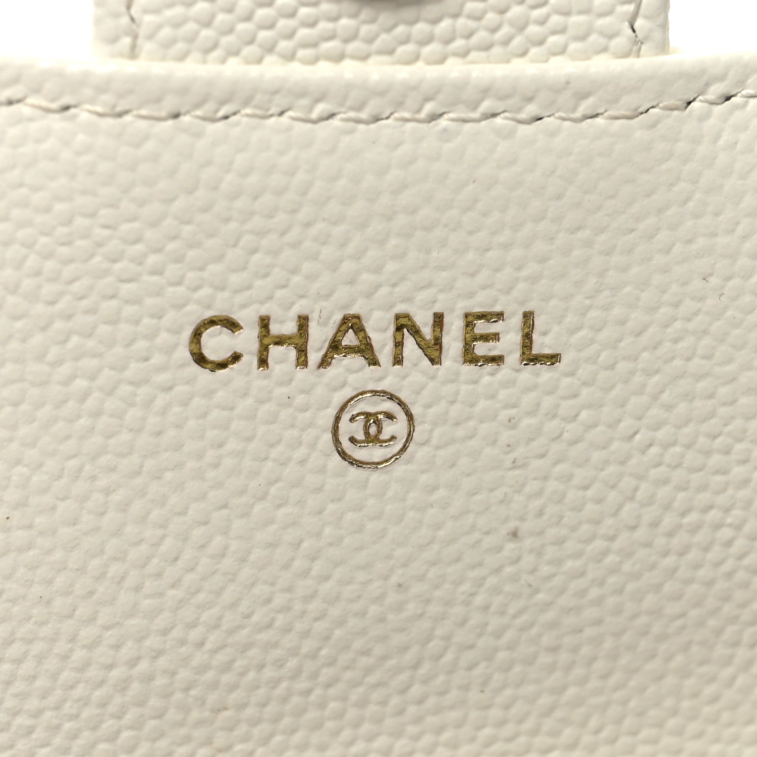 Chanel Caviar Quilted Mini Chain Bag White 6 of 11