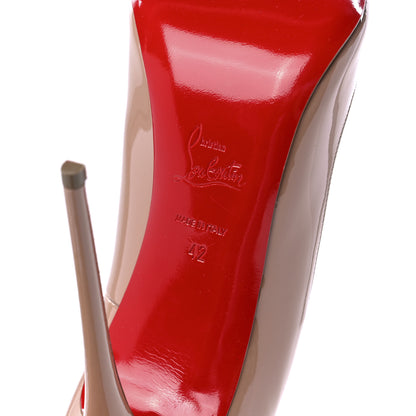 Christian Louboutin Patent So Kate 120 Pumps 42 Nude 6 of 11