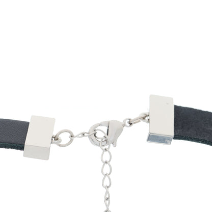 Christian Dior Calfskin Dior Bee Double Necklace Black 3 of 3