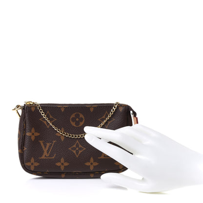 Louis Vuitton Monogram Mini Pochette Accessories 2 of 8