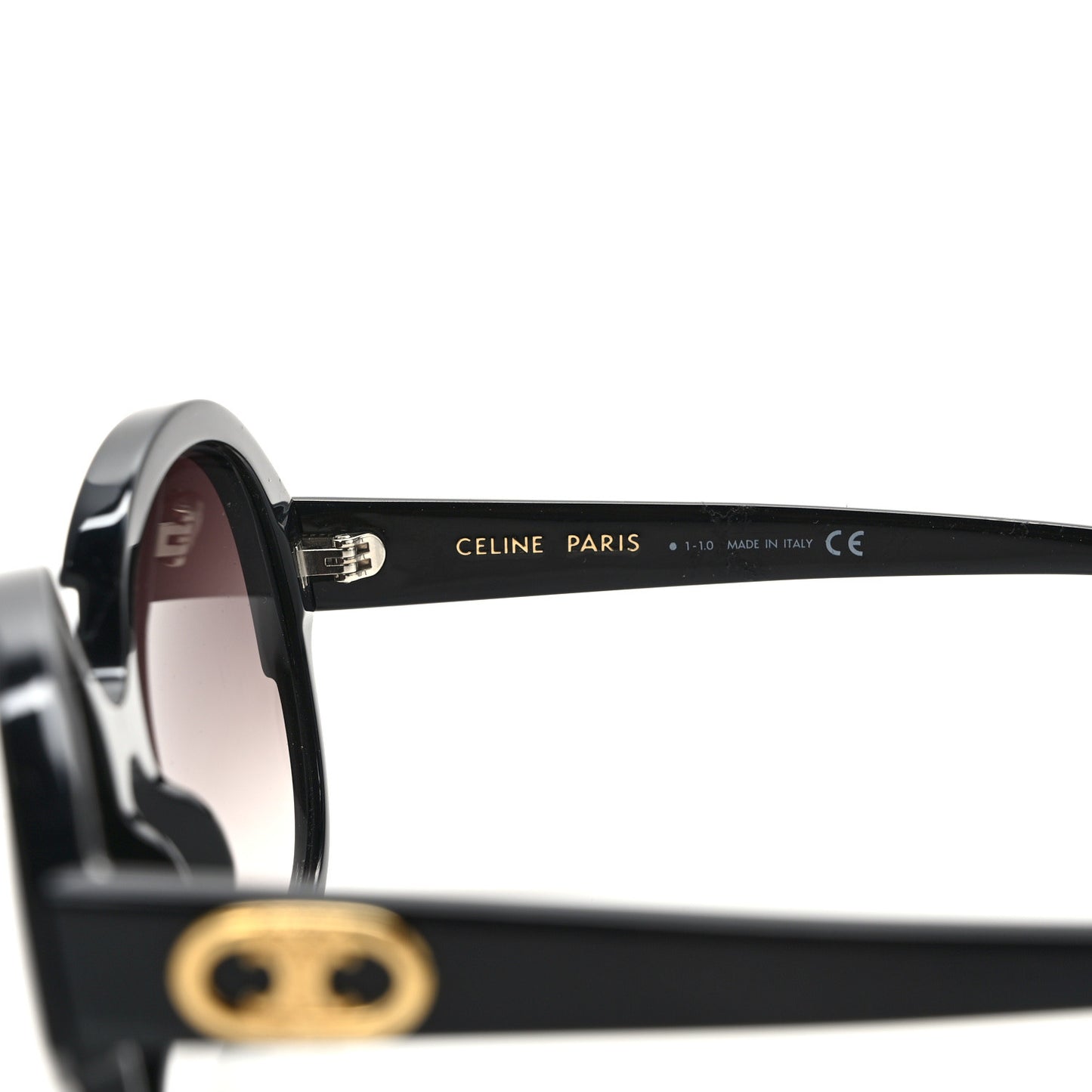 Acetate Triomphe Sunglasses CL40154I Black