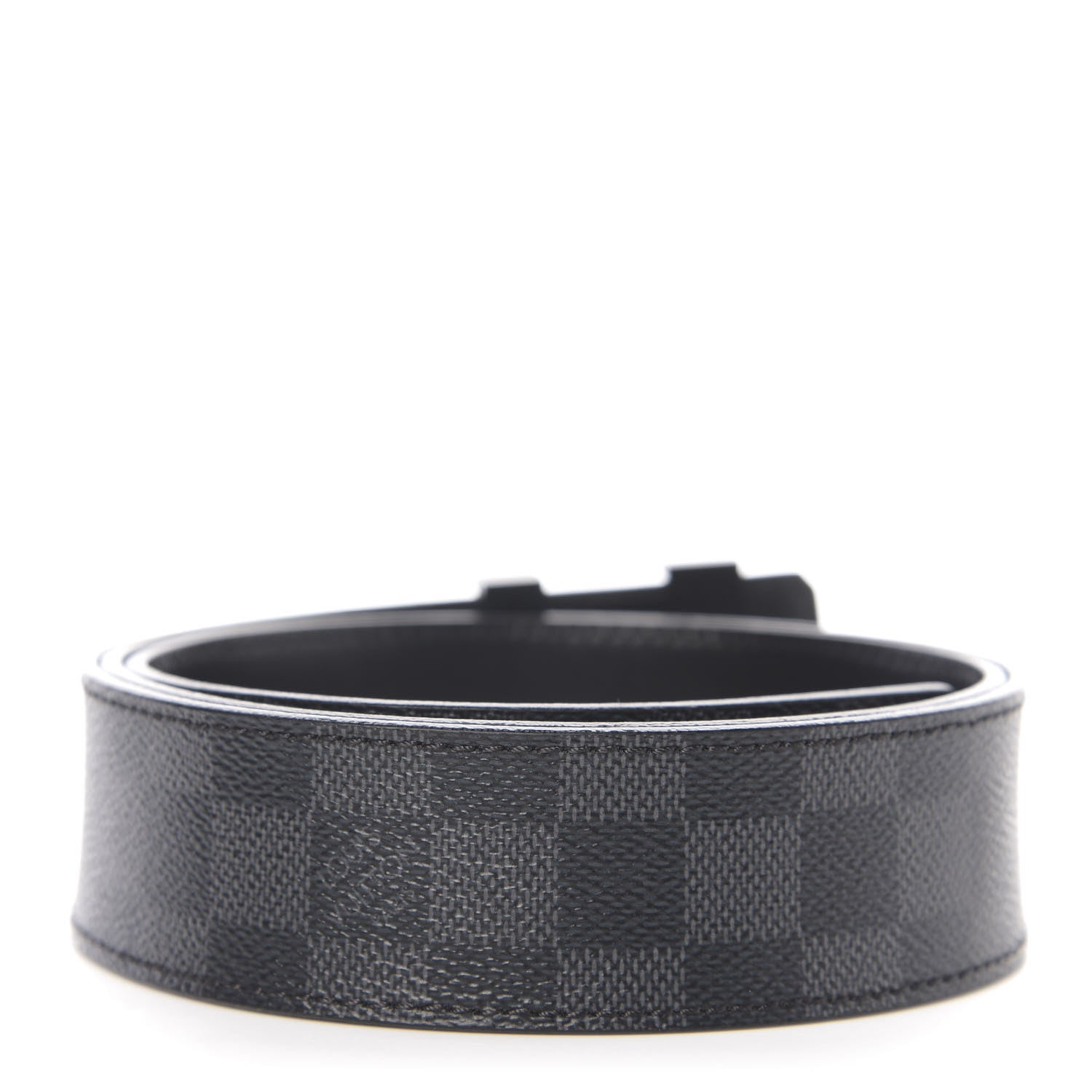 Louis Vuitton Damier Graphite 40mm LV Initiales Belt 100 40 2 of 7