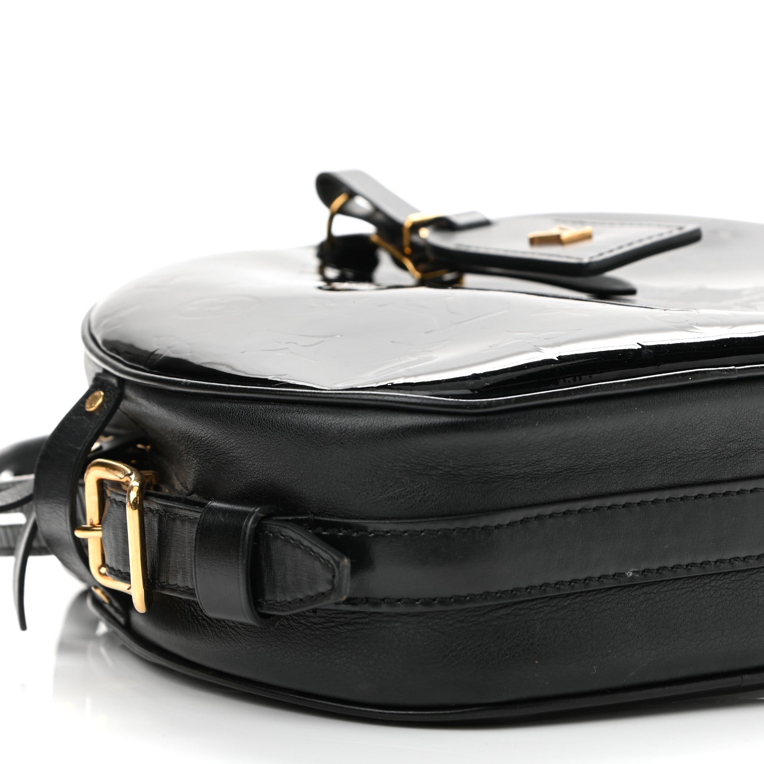 Louis Vuitton Vernis Boite Chapeau Souple MM Black 8 of 16