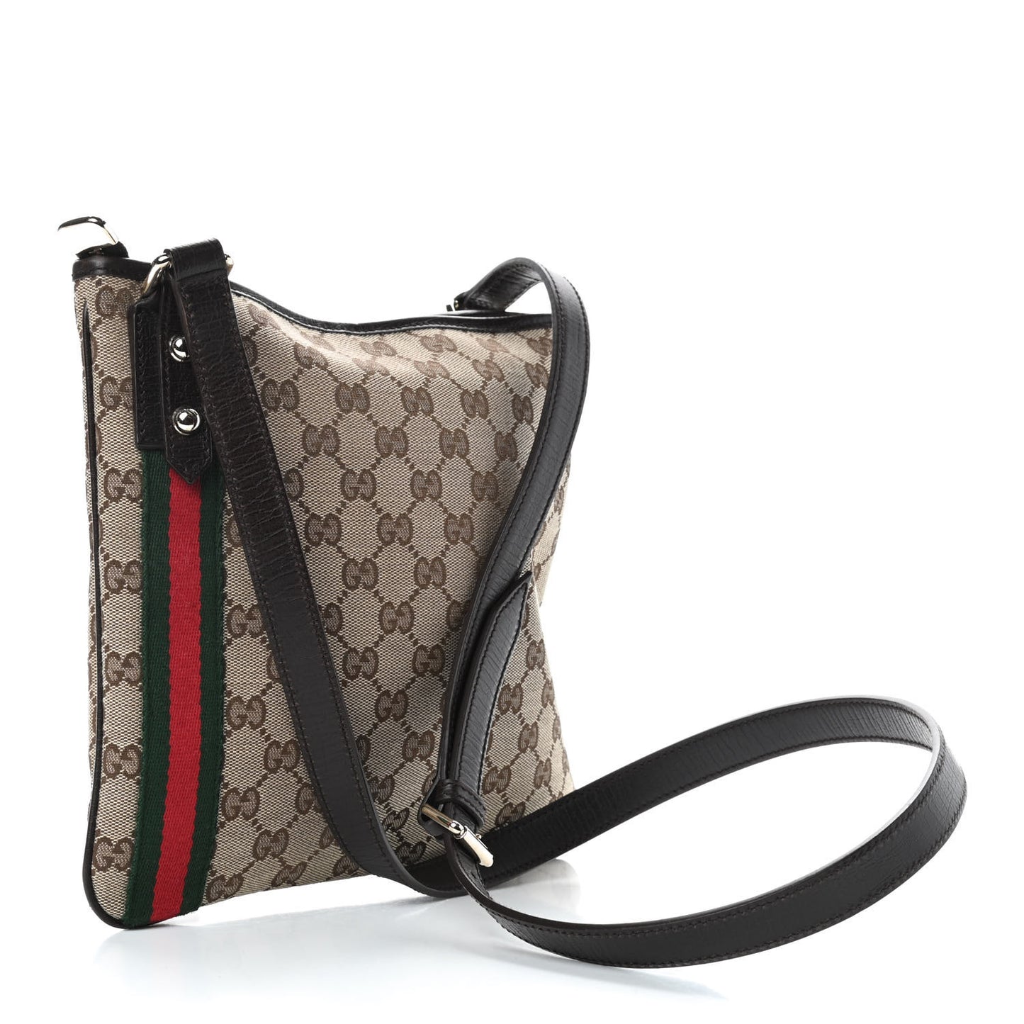 Monogram Web Jolicoeur Charms Messenger Dark Brown