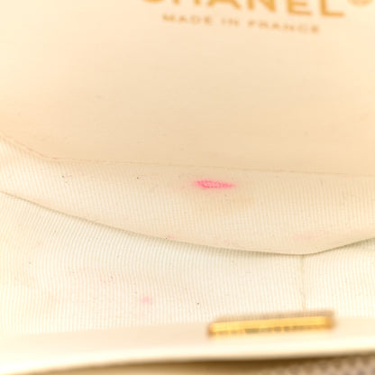 Chanel Lambskin Quilted CC In Love Heart Bag White 10 of 11
