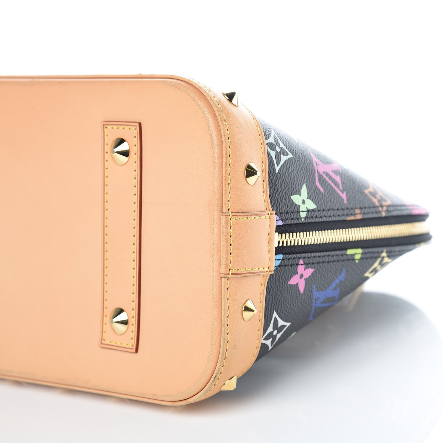 Louis Vuitton Monogram Multicolor Alma PM Black 9 of 9