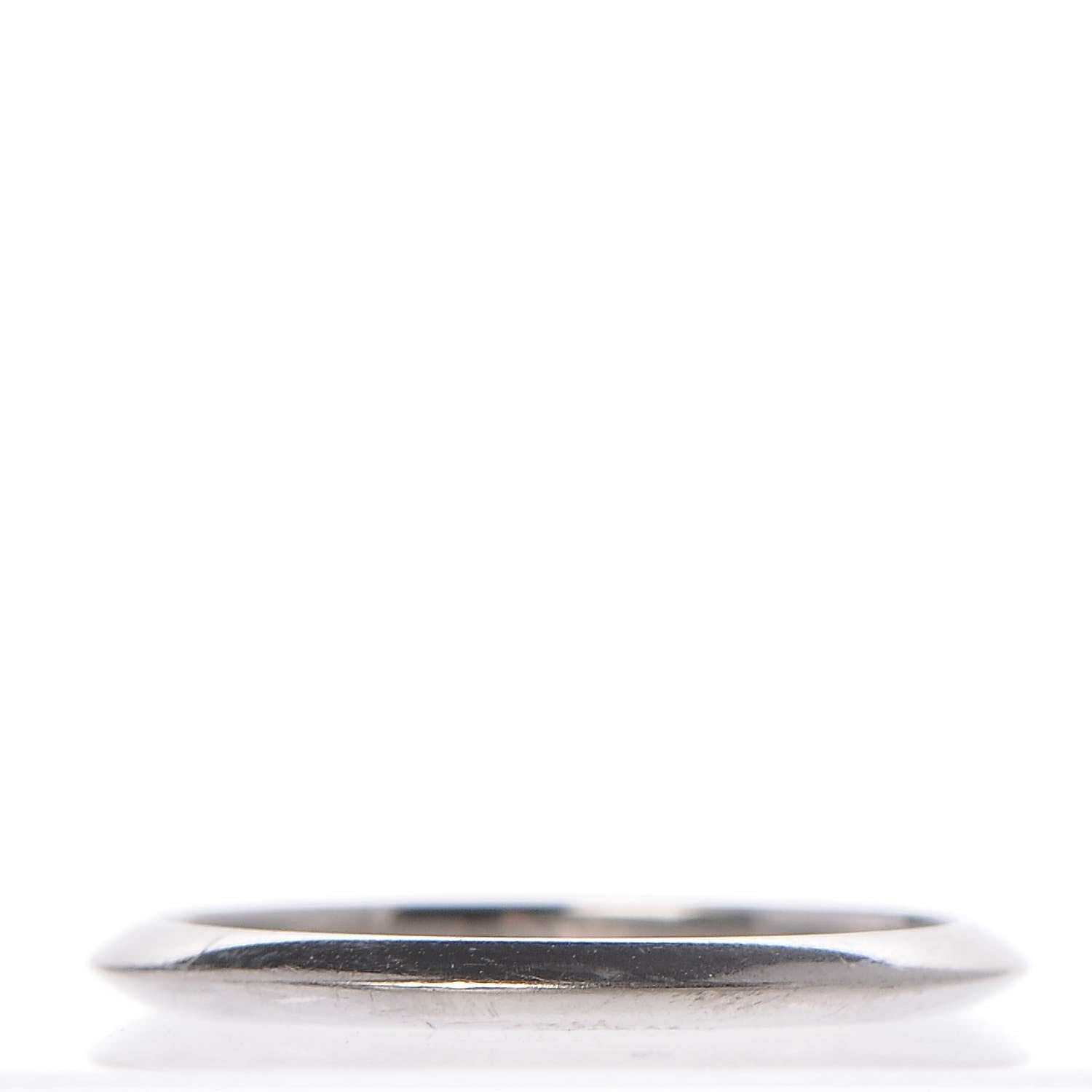 Tiffany Platinum 2mm Knife Edge Band Ring 54 7 1 of 4