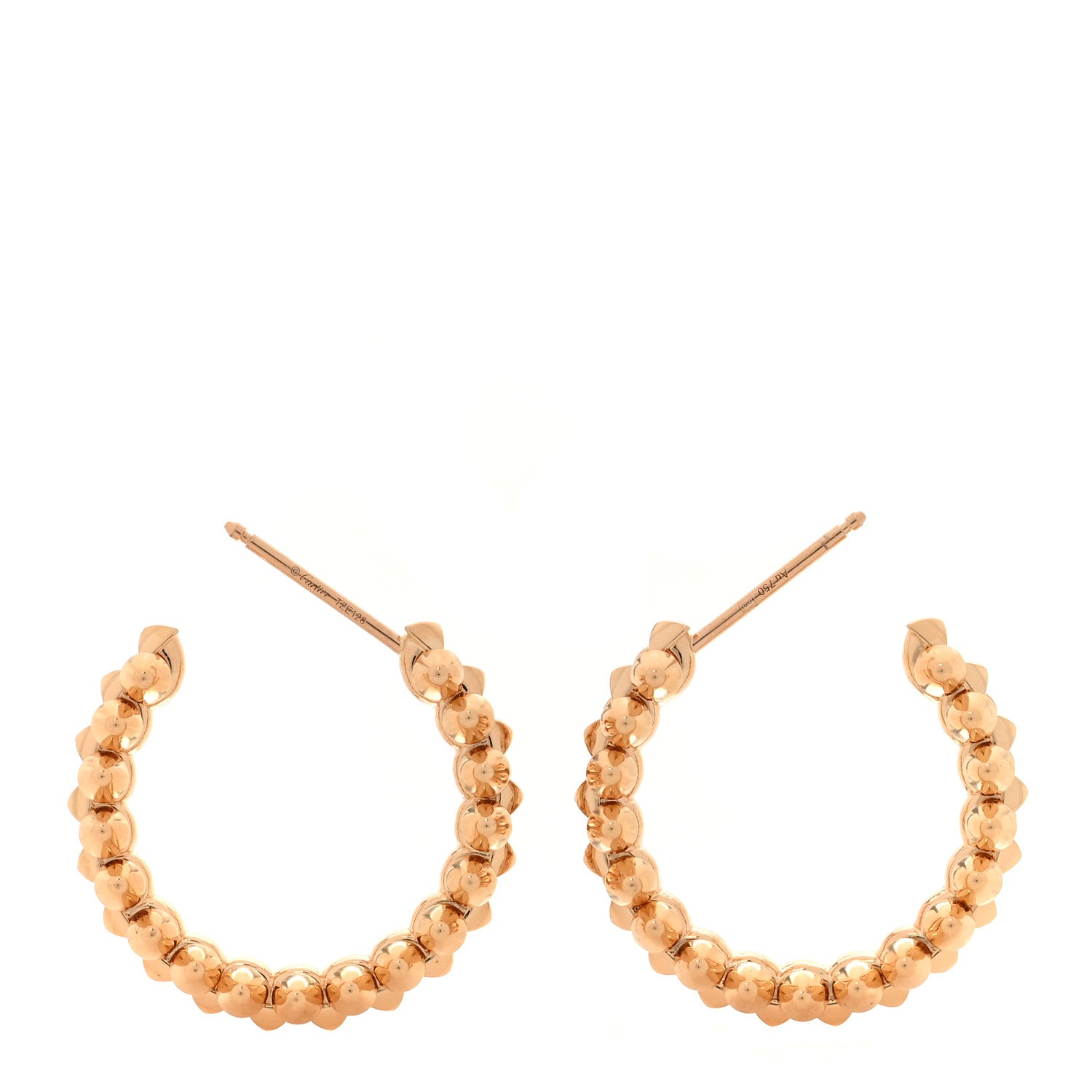 Cartier 18K Pink Gold Small Clash de Cartier Earrings 3 of 5