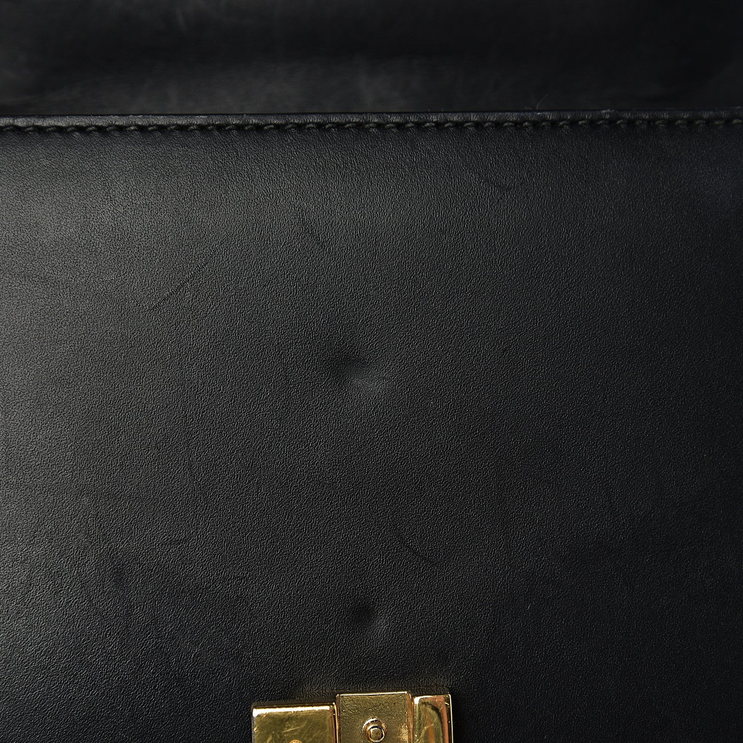 Gucci Calfskin Mini Sylvie Chain Shoulder Bag Black 10 of 17