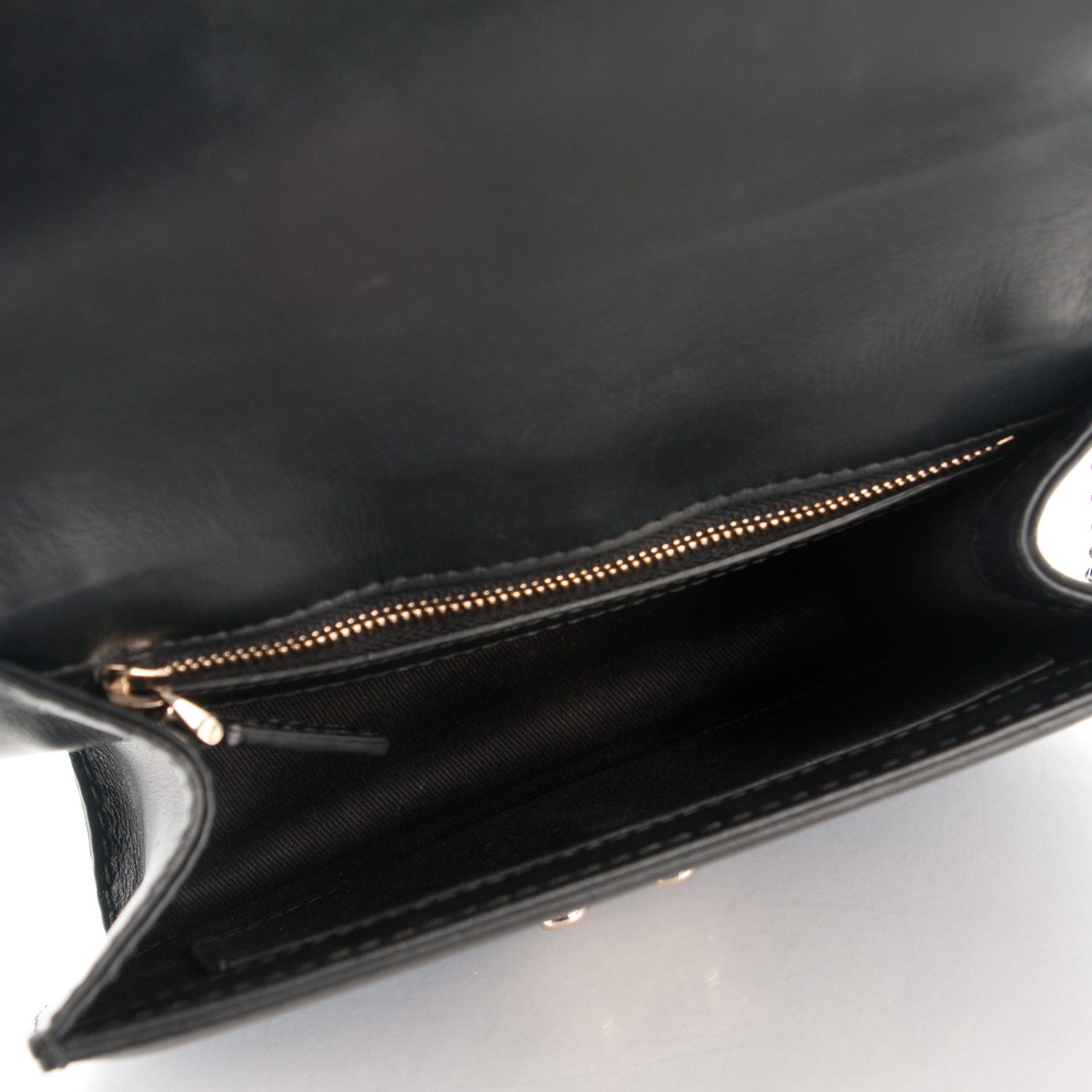 Valentino Garavani Vitello Small Glam Lock Rockstud Flap Black 5 of 7