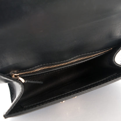Valentino Garavani Vitello Small Glam Lock Rockstud Flap Black 5 of 7