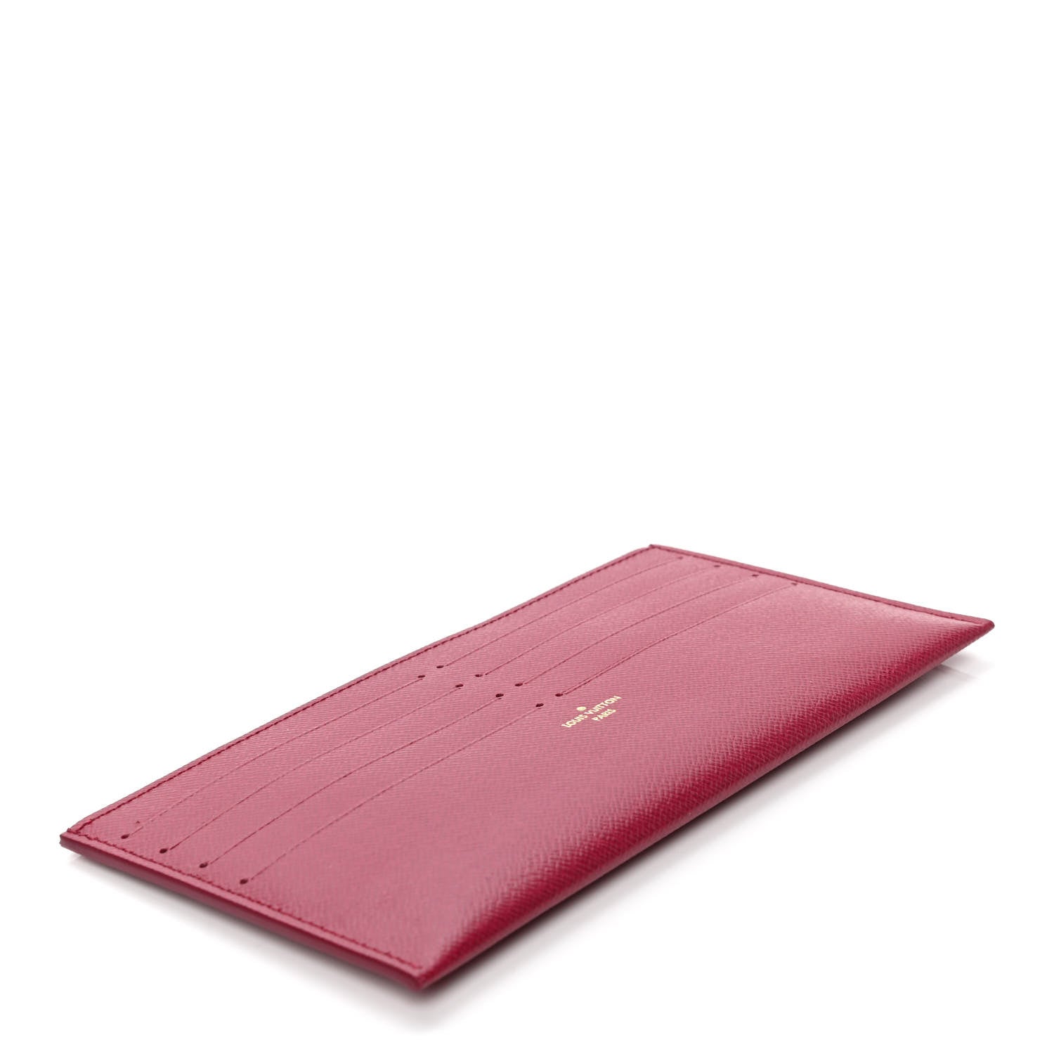 Louis Vuitton Calfskin Felicie Card Holder Insert Fuchsia 3 of 4
