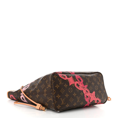 Louis Vuitton Monogram Bay Neverfull MM Rose Ballerine Poppy 5 of 12