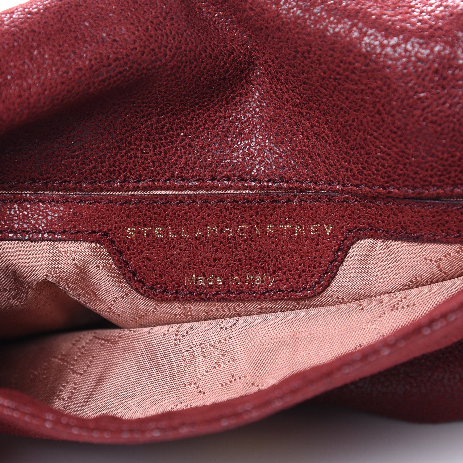Stella McCartney Shaggy Deer Falabella Crossbody Bag Plum 6 of 9