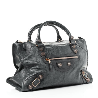 Balenciaga Agneau Giant 21 Rose Gold Hardware Work Anthracite 2 of 5