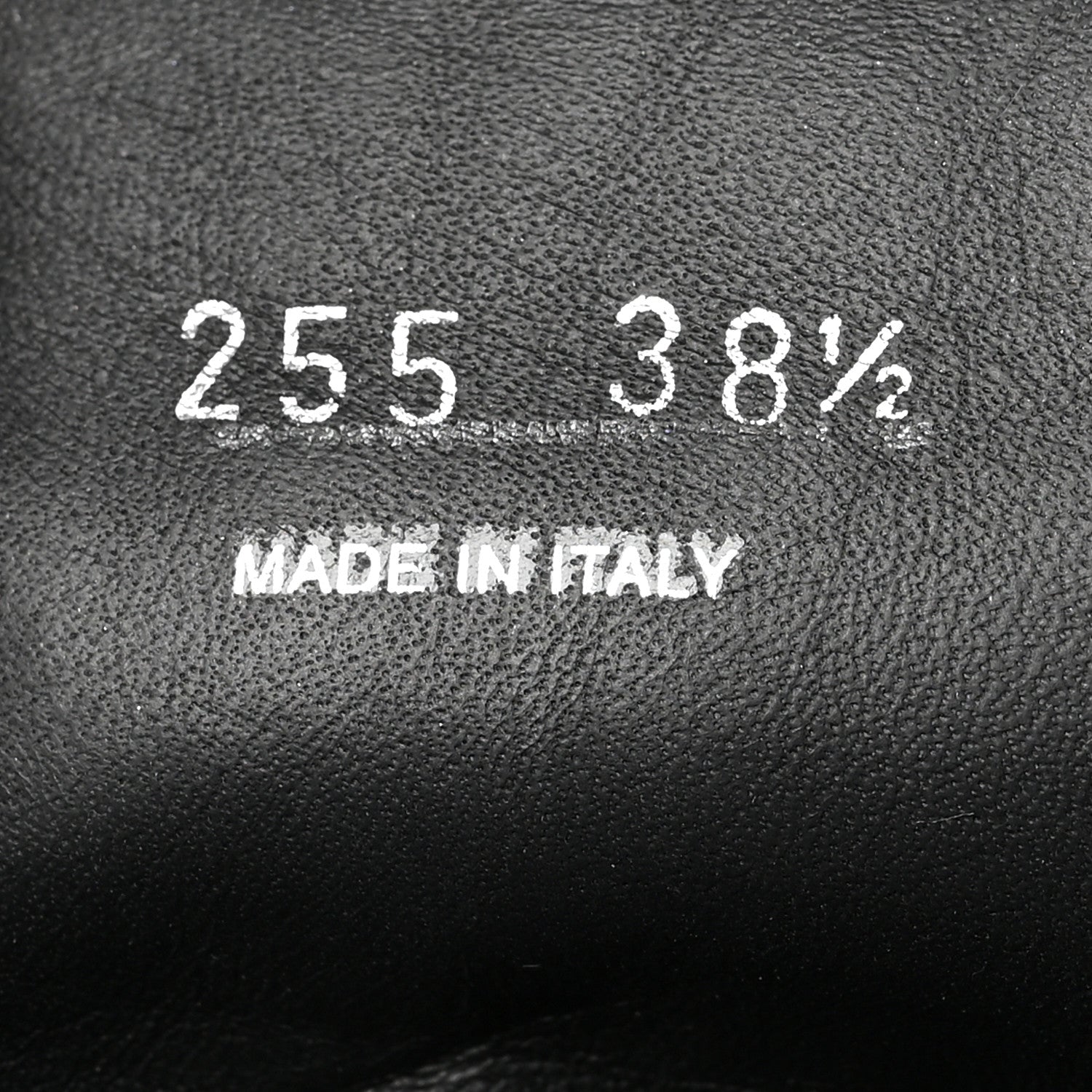 Prada Spazzolato Rois Nylon Metal Triangle Logo Monolith Pouch Pocket 55mm Boots 38.5 Black 6 of 16