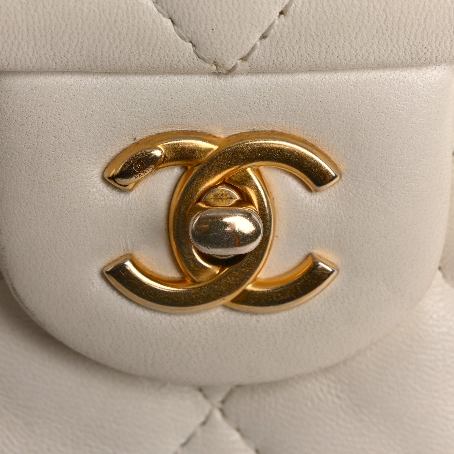 Chanel Lambskin Quilted Mini Heart Charms Flap White 12 of 16