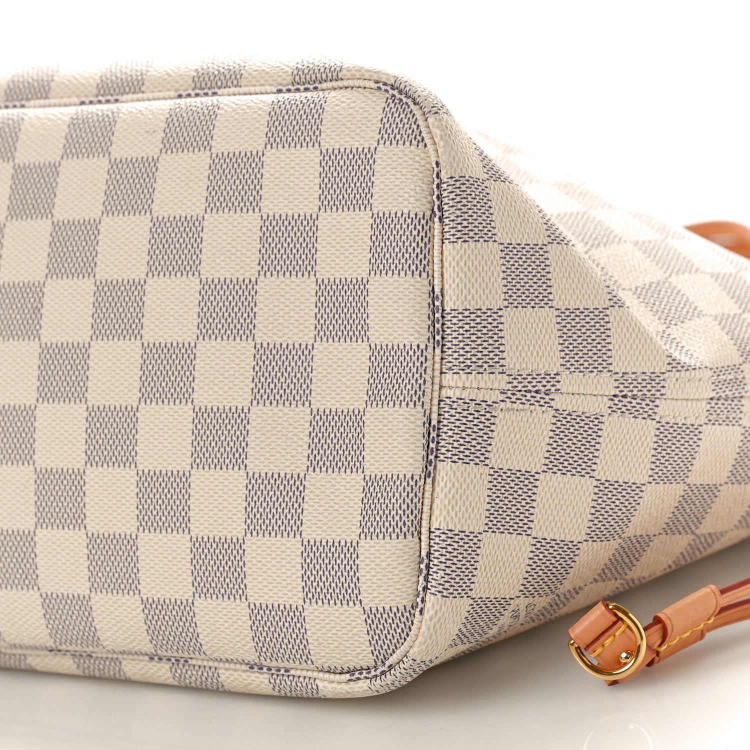 Louis Vuitton Damier Azur Neo Neverfull MM Rose Ballerine 10 of 14