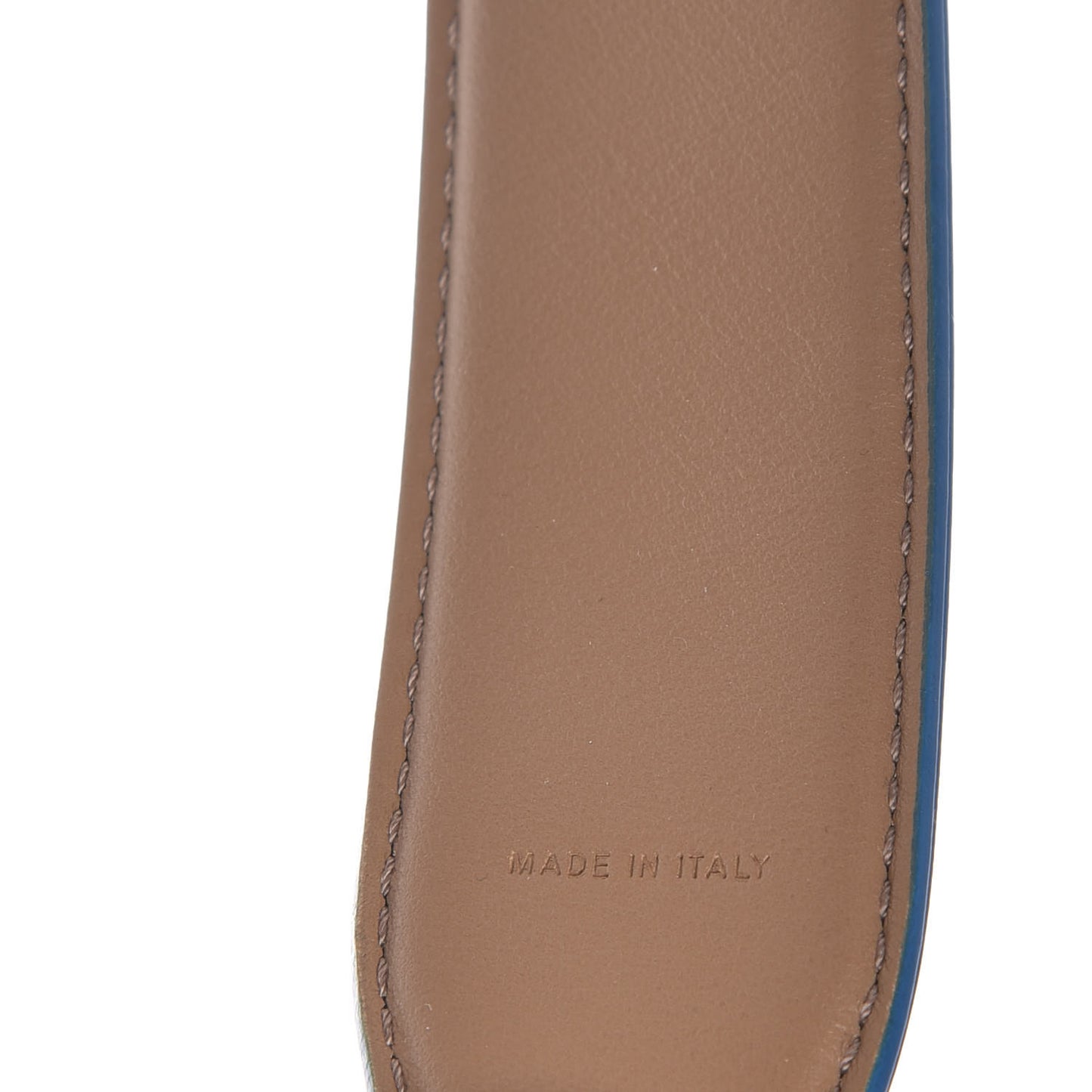Calfskin Butterfleye Strap You Black