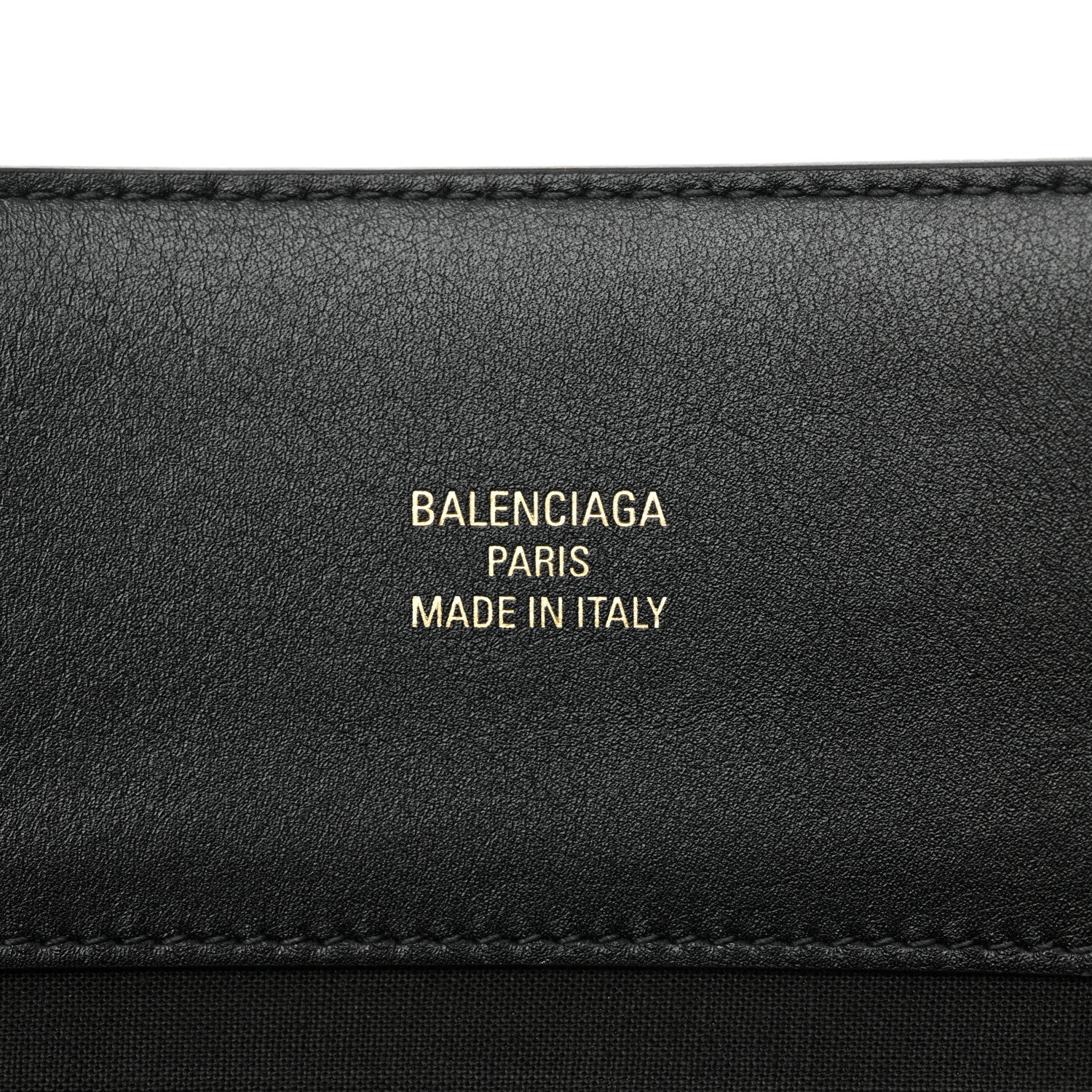 Balenciaga Soft Smooth Calfskin Large Duty Free Tote Black 6 of 9