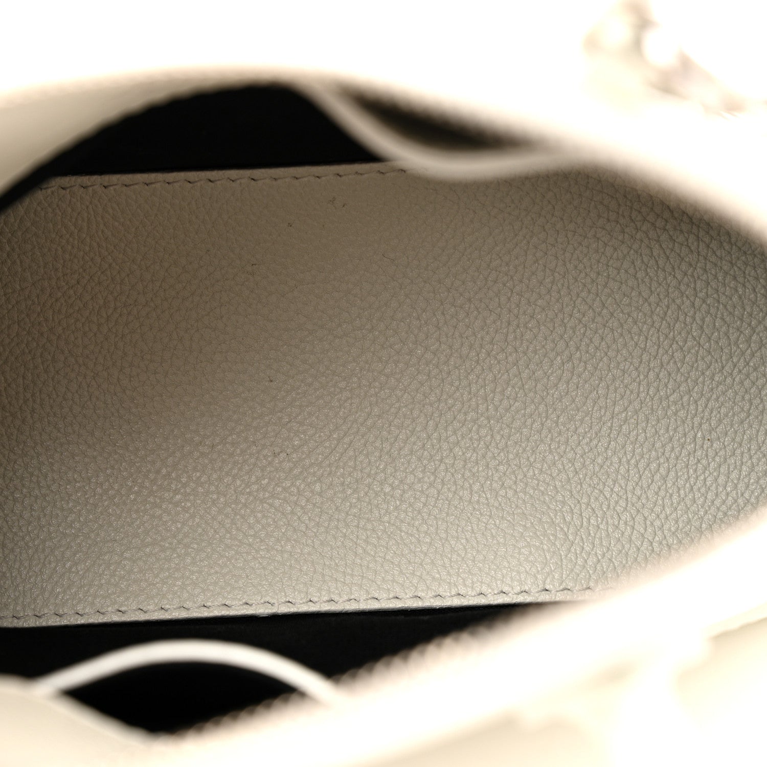 Balenciaga Grained Calfskin XXS Ville Top Handle Bag White Black 5 of 17