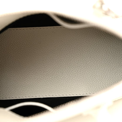 Balenciaga Grained Calfskin XXS Ville Top Handle Bag White Black 5 of 17