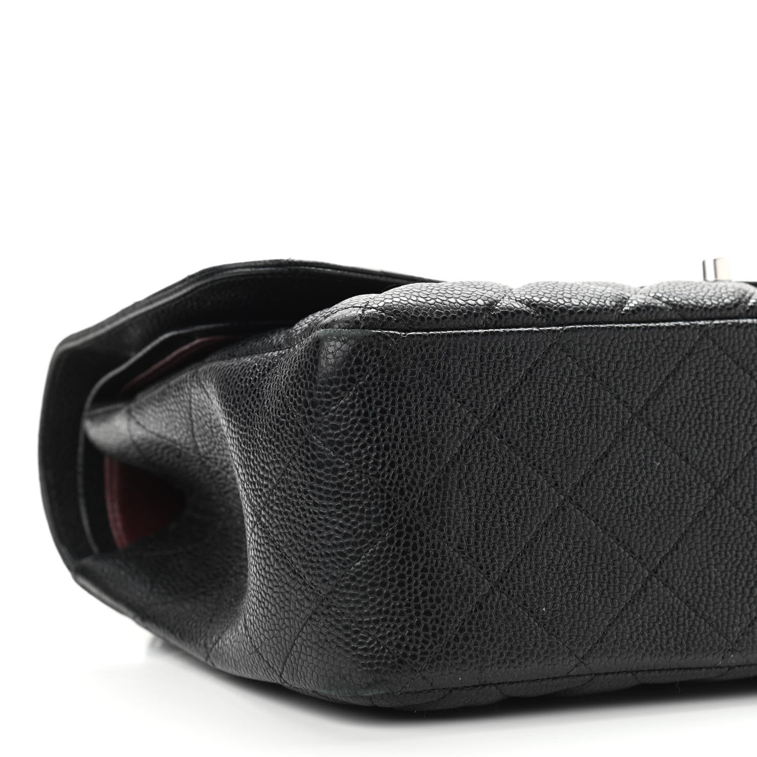 Chanel Caviar Quilted Jumbo Double Flap Black 5 of 18