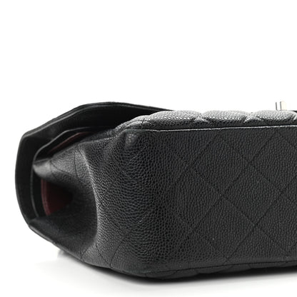 Chanel Caviar Quilted Jumbo Double Flap Black 5 of 18