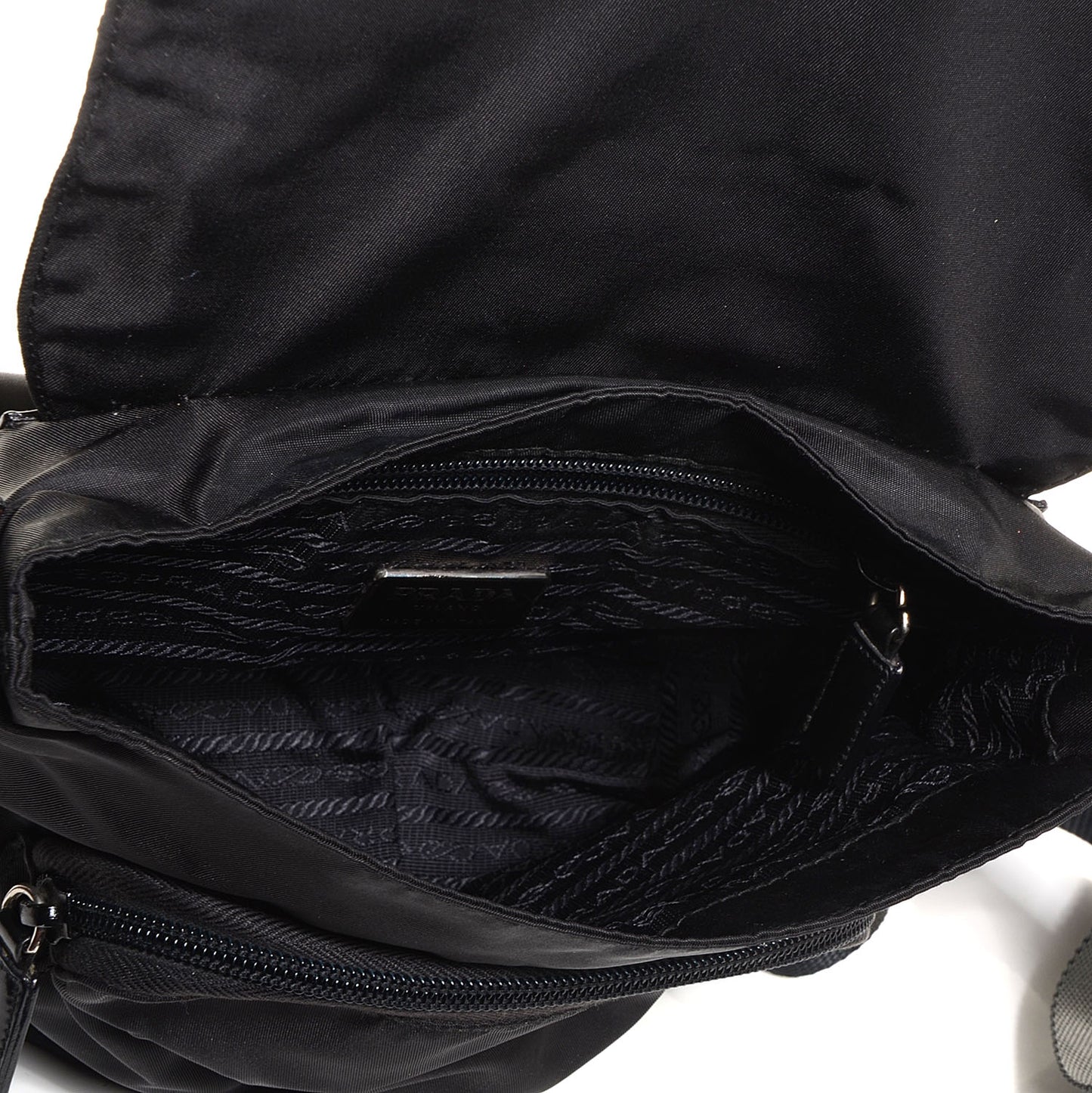 Nylon Vela Messenger Black
