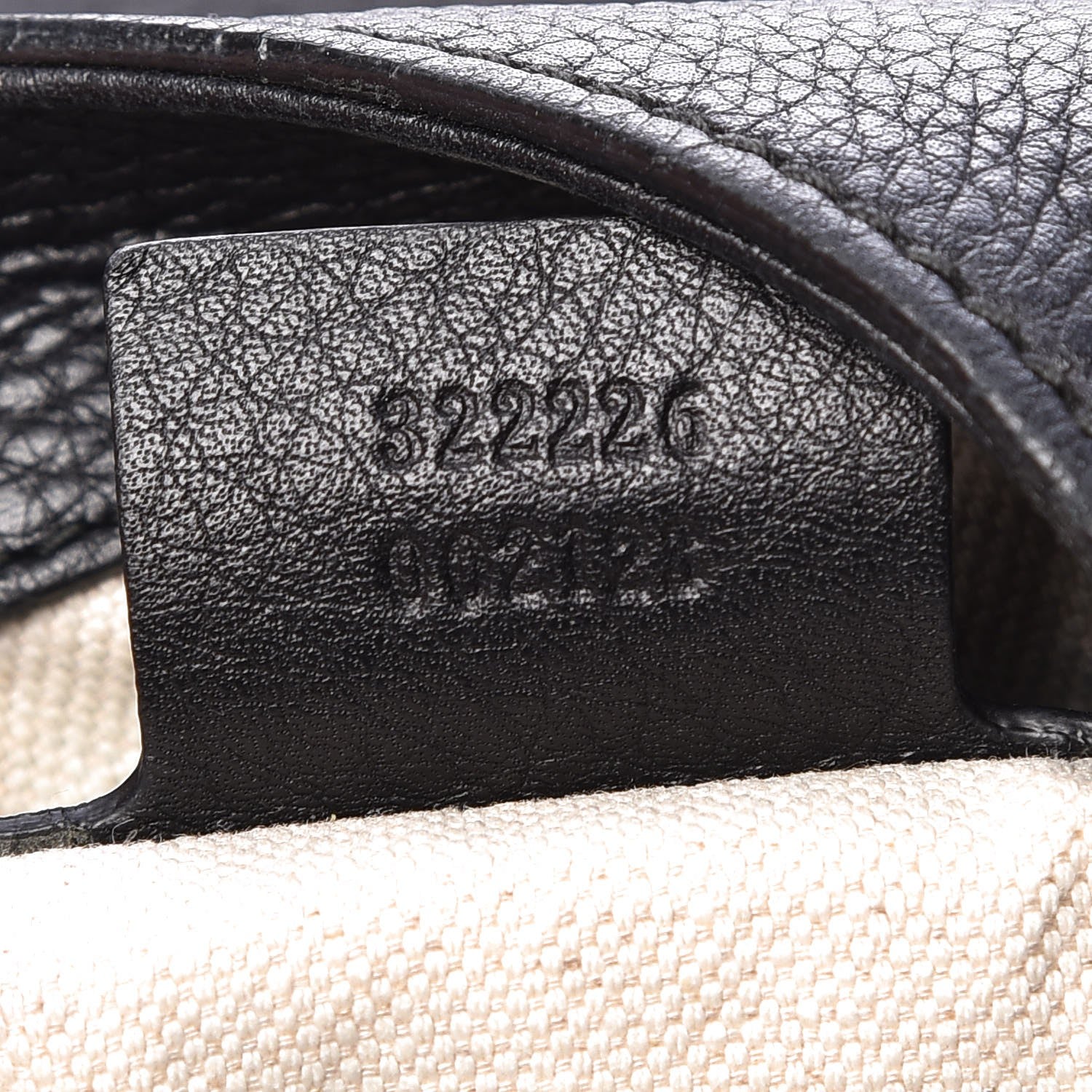Gucci Pebbled Calfskin Medium Emily Hobo Black 9 of 15